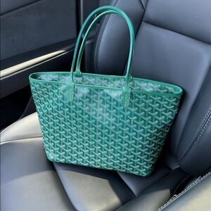 Green Goyard Bag/ Authenthic